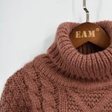 HEAVY CABLE-KNIT TURTLENECK - B ANN'S BOUTIQUE