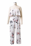 HEIDI’S HIGH SLIT FLORAL PANTS SET - B ANN'S BOUTIQUE