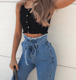 HIGH TIDES DENIM PANTS - B ANN'S BOUTIQUE