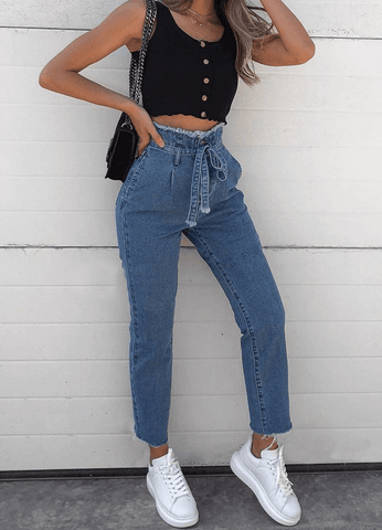 HIGH TIDES DENIM PANTS - B ANN'S BOUTIQUE