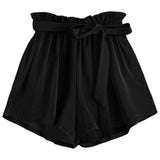 HIGH WAIST BELTED SHORTS - B ANN'S BOUTIQUE