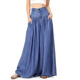 HIPPIE CHICK DENIM FLARE PANTS - B ANN'S BOUTIQUE