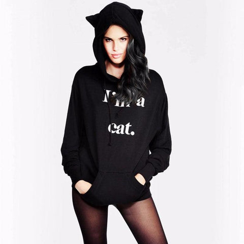 I’M A CAT HOODIE - B ANN'S BOUTIQUE