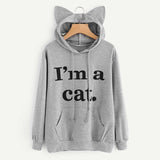 I’M A CAT HOODIE - B ANN'S BOUTIQUE