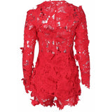 IT’S ALL ABOUT THE LACE JACKET & SHORTS SET - B ANN'S BOUTIQUE