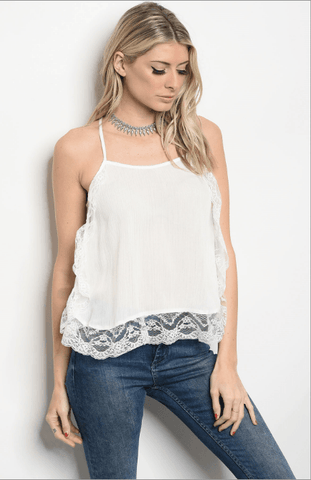 IVORYS CAMI TOP - B ANN'S BOUTIQUE