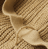 KALEY’S KHAKI KNITTED SWEATER - B ANN'S BOUTIQUE