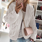 KALI CABLEKNIT CARDIGAN - B ANN'S BOUTIQUE, LLC