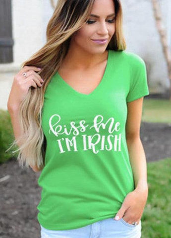 KISS ME I’M IRISH TEE - B ANN'S BOUTIQUE