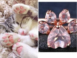 KITTEN PAW ADJUSTABLE RING - B ANN'S BOUTIQUE