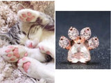 KITTEN PAW STUD EARRINGS - B ANN'S BOUTIQUE