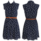 KITTEN PRINTS DRESS - B ANN'S BOUTIQUE