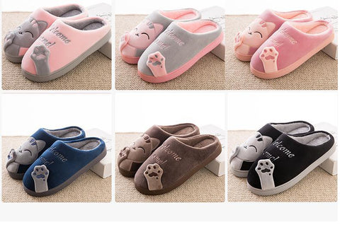 KITTY CAT SLIPPERS - B ANN'S BOUTIQUE