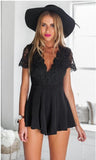 LACE CROTCHET ROMPER - B ANN'S BOUTIQUE