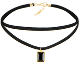 LEATHER CHOKER NECKLACES SET - B ANN'S BOUTIQUE