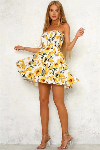 LEMON DROP DRESS - B ANN'S BOUTIQUE