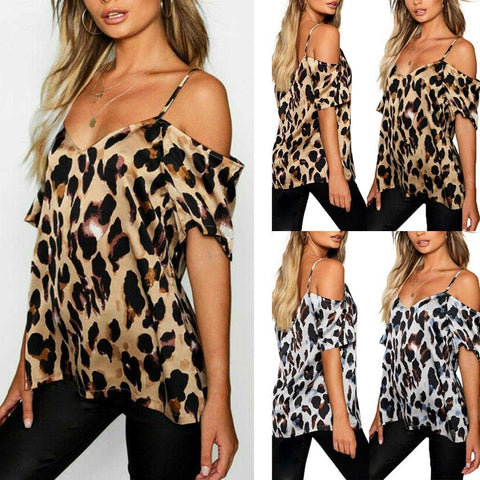 LEOPARD LOVE ~ BLOUSE - B ANN'S BOUTIQUE, LLC