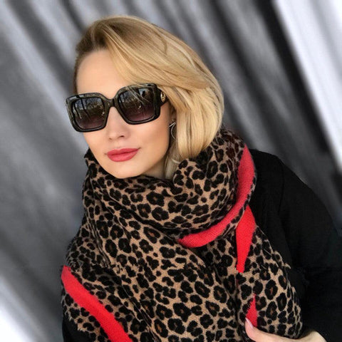 LEOPARD LOVE SCARF - B ANN'S BOUTIQUE