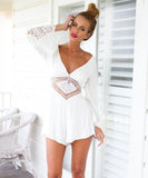 LOVE & LACE ROMPER - B ANN'S BOUTIQUE