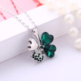 LUCKY CLOVER NECKLACE - B ANN'S BOUTIQUE