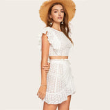 LYRIC LACE SKIRT SET - B ANN'S BOUTIQUE