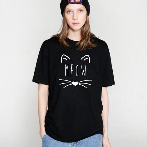 MEOW TEE - B ANN'S BOUTIQUE