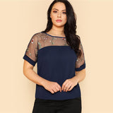 MESH MEADOWS TOP - B ANN'S BOUTIQUE