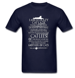 MOTHER OF CATS -- KHALESSI T-SHIRT - B ANN'S BOUTIQUE