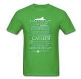 MOTHER OF CATS -- KHALESSI T-SHIRT - B ANN'S BOUTIQUE