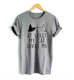 MY CAT LOVES ME TEE - B ANN'S BOUTIQUE