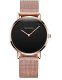 MYRA’S MESH METAL BAND WATCH - B ANN'S BOUTIQUE