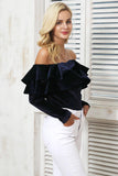 NAVY NIGHTS BODYSUIT - B ANN'S BOUTIQUE