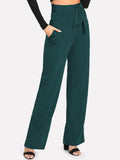 OCEAN WAVES TIE-UP PANTS - B ANN'S BOUTIQUE