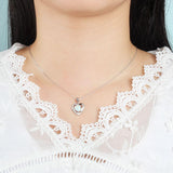 OPAL HEART NECKLACE - B ANN'S BOUTIQUE