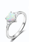 OPAL HEART RING - B ANN'S BOUTIQUE