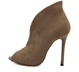 OPEN TOE OPEN FRONT BOOTIE - B ANN'S BOUTIQUE, LLC