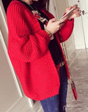 OVERSIZED DOUBLE-KNIT CARDIGAN - B ANN'S BOUTIQUE, LLC