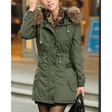 PARKA COAT WITH FAUX FUR LINING - B ANN'S BOUTIQUE