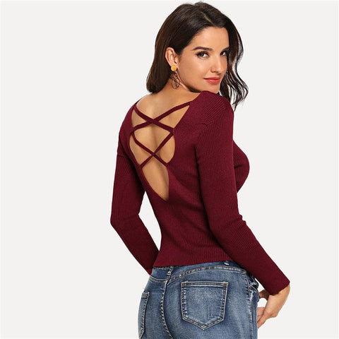 PARTY IN THE BACK PULLOVER - B ANN'S BOUTIQUE