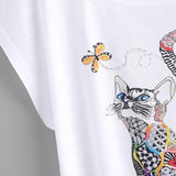 PATCHES THE CAT TEE - B ANN'S BOUTIQUE
