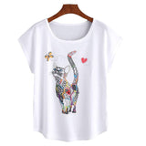 PATCHES THE CAT TEE - B ANN'S BOUTIQUE