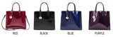 PATENT LEATHER TOTE - B ANN'S BOUTIQUE
