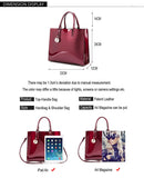 PATENT LEATHER TOTE - B ANN'S BOUTIQUE