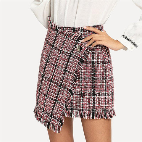 PENNY PLAID WRAP - B ANN'S BOUTIQUE