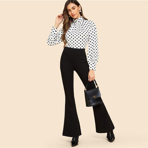 PENNY POLKA DOT TURTLENECK - B ANN'S BOUTIQUE