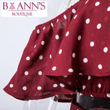 PIPER’S POLKA DOT SKIRT SET - B ANN'S BOUTIQUE