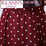 PIPER’S POLKA DOT SKIRT SET - B ANN'S BOUTIQUE