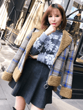 PLAID & PLAYFUL WOOL BLEND COAT - B ANN'S BOUTIQUE