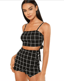 PLAID PERFECT TWO PIECE SET - B ANN'S BOUTIQUE