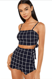 PLAID PERFECT TWO PIECE SET - B ANN'S BOUTIQUE